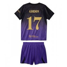 Dětské fotbalový komplet Barcelona Anthony Gordon #17 Venkovní košile 2026-27 Krátkým Rukávem